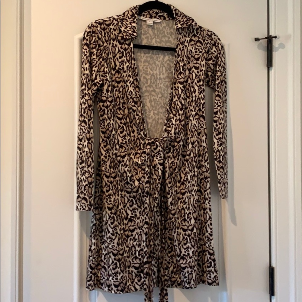 DVF wrap dress size 0.